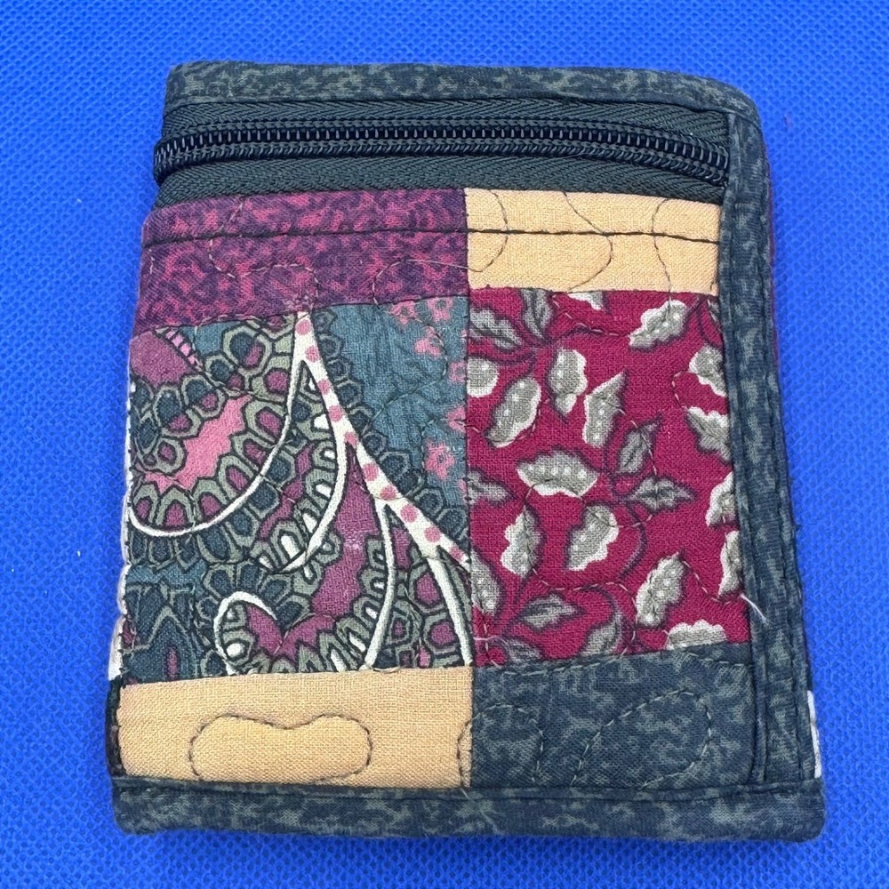 Donna Sharp Wallet Quilted Patchwork Zip Pocket C… - image 2